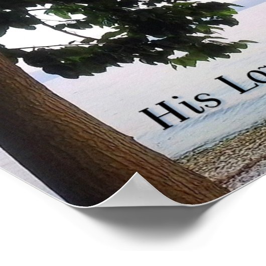 His Love Endures Forever Psalm 136  Poster (Hoek)