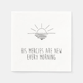 His Mercies Are New Every Morning Servet