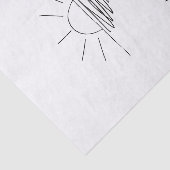 His Mercies Are New Every Morning Tissuepapier (Detail)