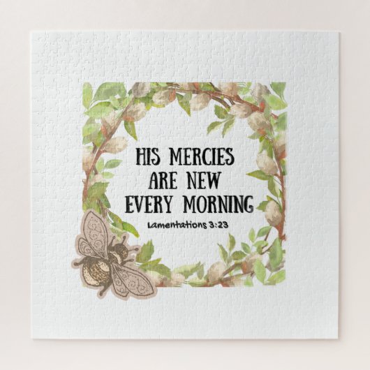 His Mercies  Legpuzzel (Verticaal)