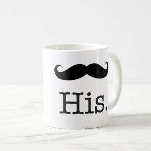 HIS met een Mustachio Koffiemok