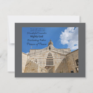 His Name is Wonderful Counselor Notecard Notitiekaartje