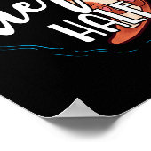 His Otter Half Pun Romantic Couple Valentine's Day Poster (Hoek)