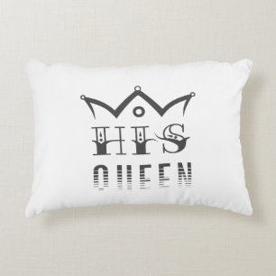 His Queen Accent Kussen