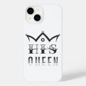 His Queen Case-Mate iPhone Case (Achterkant)