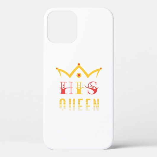 His Queen Case-Mate iPhone Case (Achterkant)
