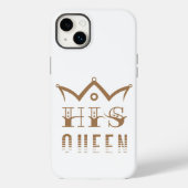 His Queen Case-Mate iPhone Case (Achterkant)
