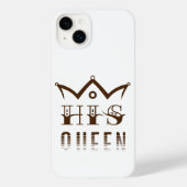 His Queen Case-Mate iPhone Case (Achterkant)