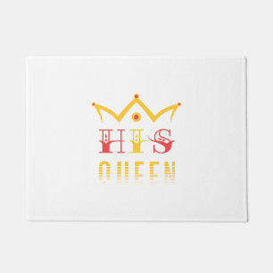 His Queen Deurmat