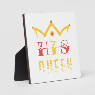 His Queen Fotoplaat
