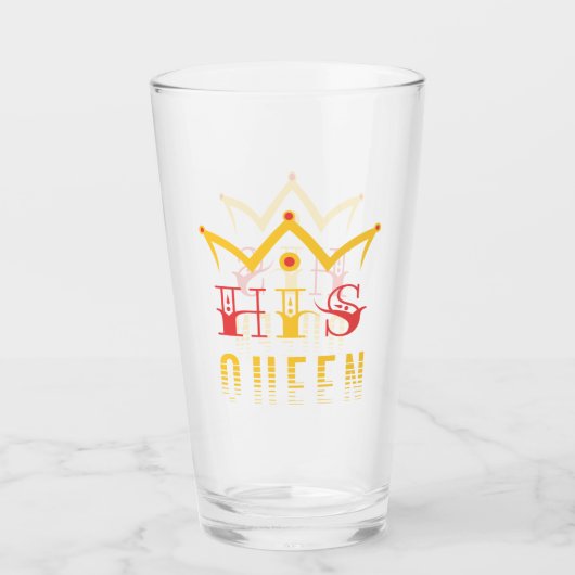 His Queen Glas (Voorkant)