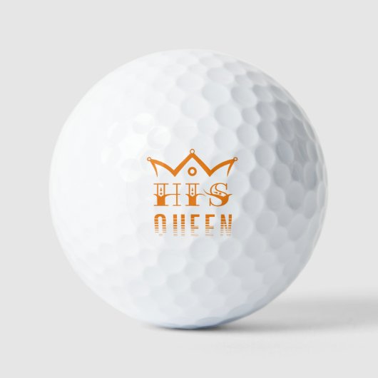 His Queen Golfballen (Voorkant)