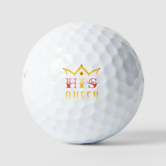 His Queen Golfballen (Voorkant)