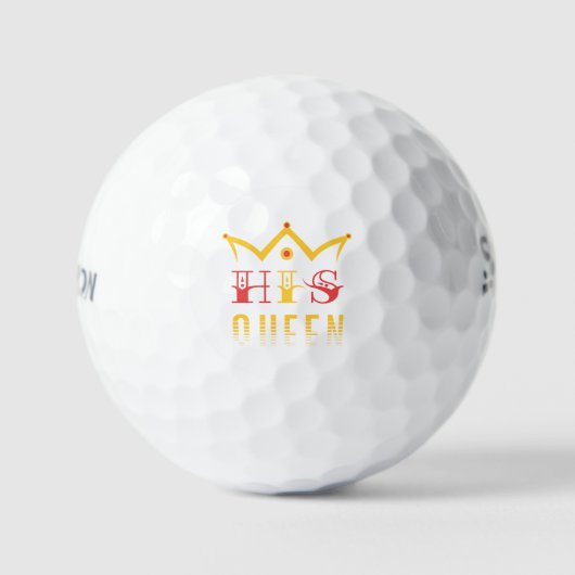 His Queen Golfballen (Voorkant)