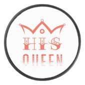 His Queen Hockey Puck (Voorkant)