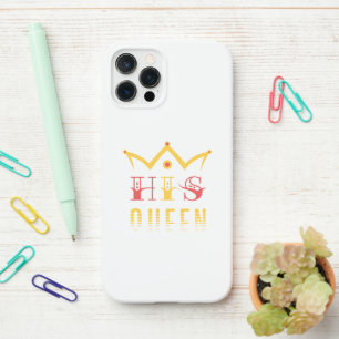 His Queen iPhone 12 Pro Hoesje
