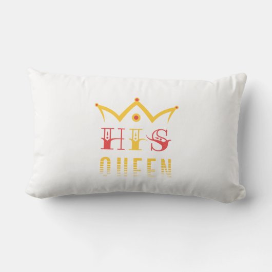 His Queen Kussen (Achterkant)