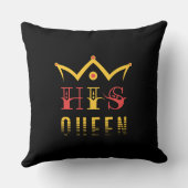 His Queen Kussen (Achterkant)
