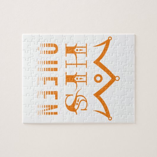 His Queen Legpuzzel (Horizontaal)