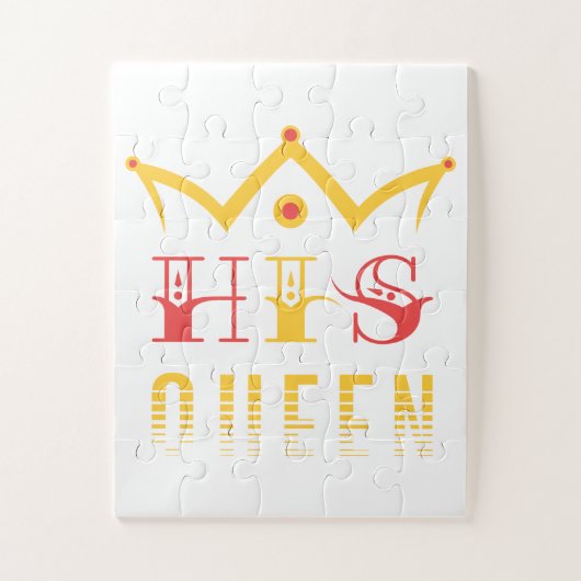 His Queen Legpuzzel (Verticaal)