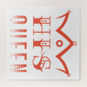 His Queen Legpuzzel (Horizontaal)