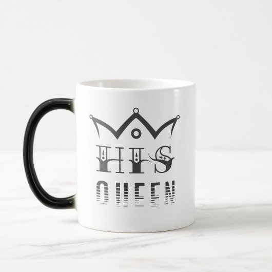 His Queen Magische Mok (Links)