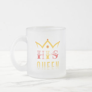 His Queen Matglas Koffiemok