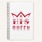 His Queen Notitieboek (Voorkant)