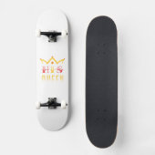 His Queen Persoonlijk Skateboard (Voorkant)