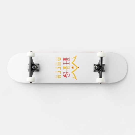His Queen Persoonlijk Skateboard (Horizontaal)