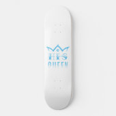 His Queen Persoonlijk Skateboard (Voorkant)