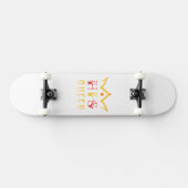 His Queen Persoonlijk Skateboard (Horizontaal)