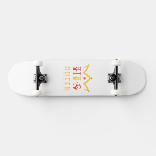 His Queen Persoonlijk Skateboard (Horizontaal)