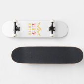 His Queen Persoonlijk Skateboard (Horizontaal)