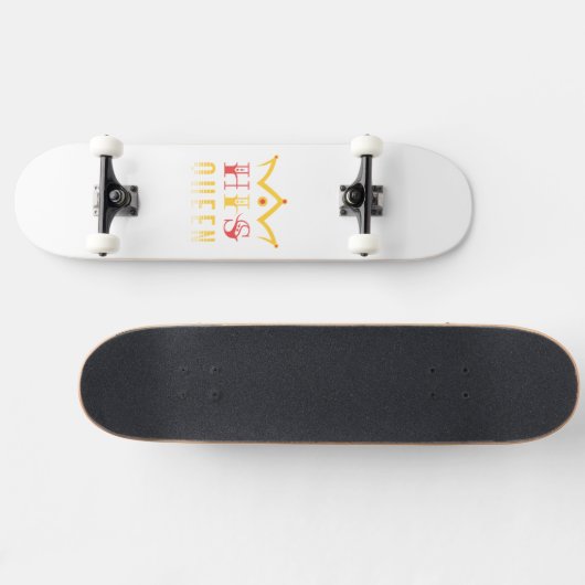 His Queen Persoonlijk Skateboard (Horizontaal)