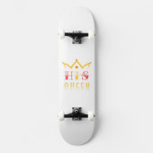 His Queen Persoonlijk Skateboard (Voorkant)