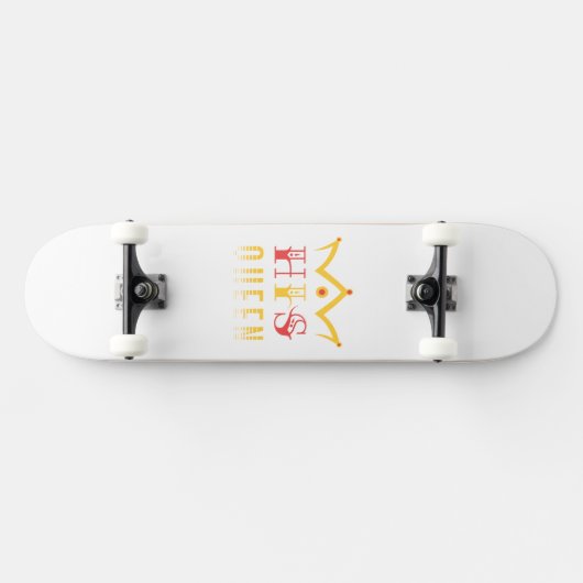 His Queen Persoonlijk Skateboard (Horizontaal)