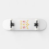 His Queen Persoonlijk Skateboard (Horizontaal)