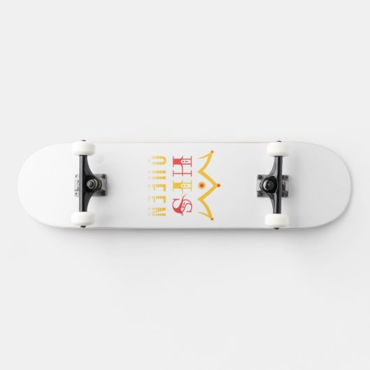 His Queen Persoonlijk Skateboard (Horizontaal)