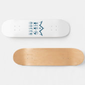 His Queen Persoonlijk Skateboard (Horizontaal)