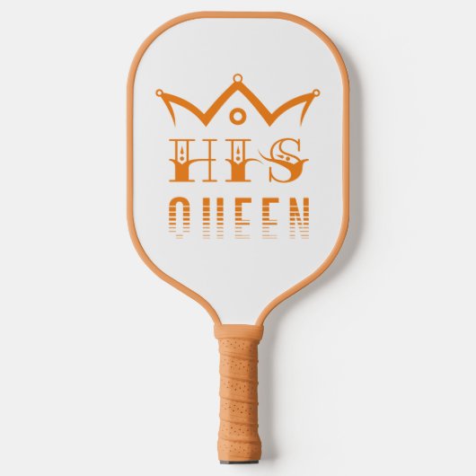 His Queen Pickleball Paddle (Voorkant)