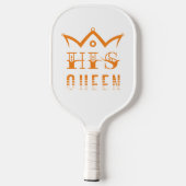 His Queen Pickleball Paddle (Achterkant)