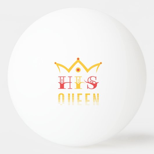 His Queen Pingpongbal (Voorkant)