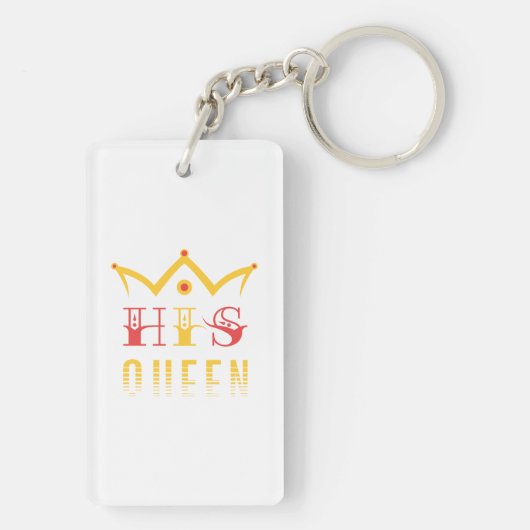 His Queen Sleutelhanger (achterkant)