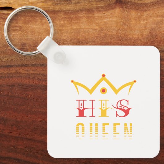 His Queen Sleutelhanger (Voorkant)