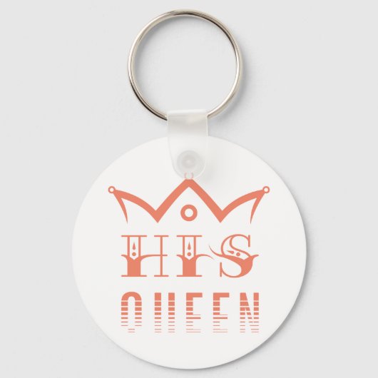 His Queen Sleutelhanger (Achterkant)