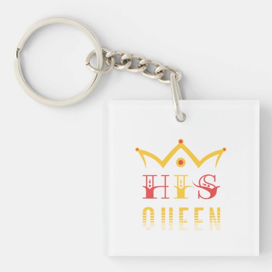 His Queen Sleutelhanger (voorkant)