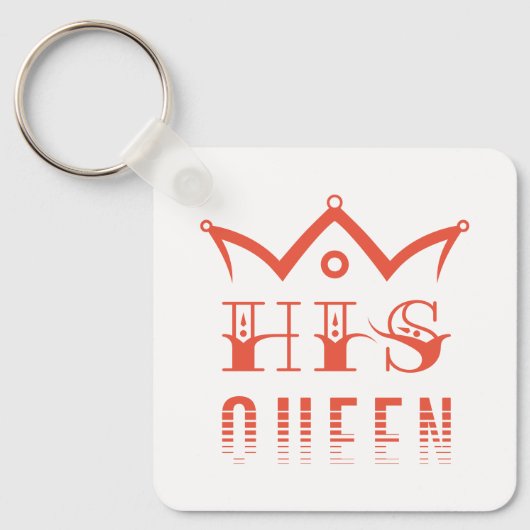 His Queen Sleutelhanger (Voorkant)