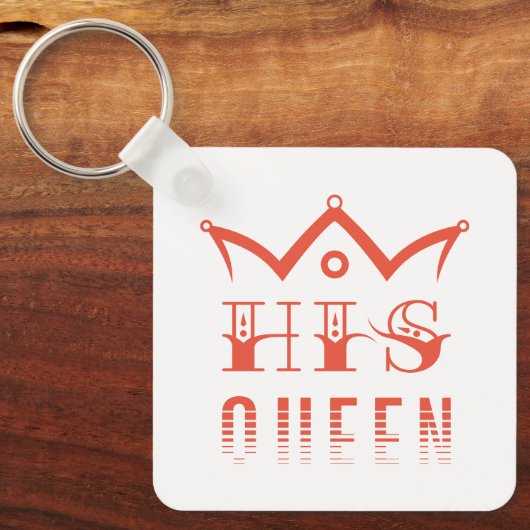 His Queen Sleutelhanger (Voorkant)