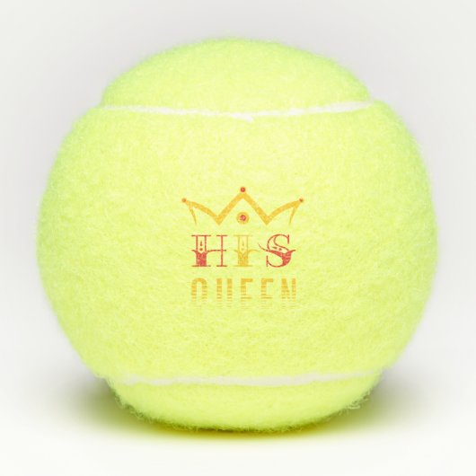 His Queen Tennisballen (Voorkant)